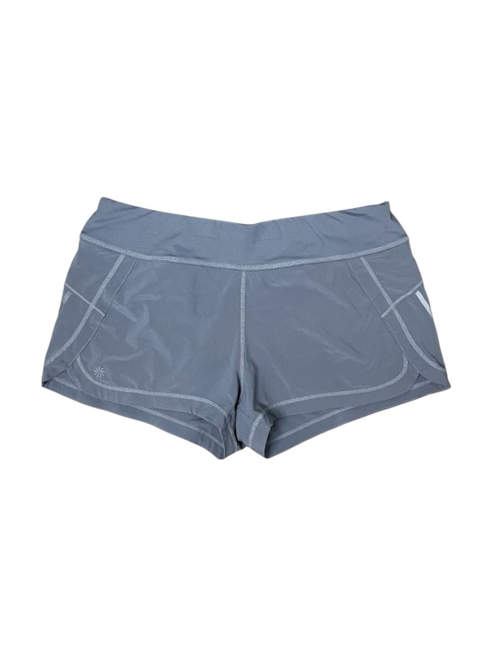 Athleta Pulse Shorts Women’s Size Medium Grey 3” Inseam